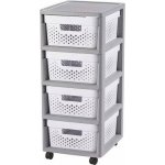 Curver Infinity Dots bílý – Zboží Dáma