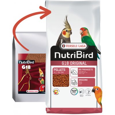 Versele-Laga NutriBird G18 original 10 kg – Zboží Mobilmania