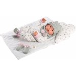 Llorens 84334 NEW BORN HOLČIČKA realistická miminko s celovinylovým tělem 43 cm – Hledejceny.cz