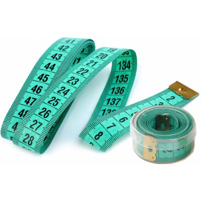 Stoklasa Krejčovský metr BASIC 050897, oboustranný, plastový v pouzdře, délka 150cm (barevný mix) – Sleviste.cz