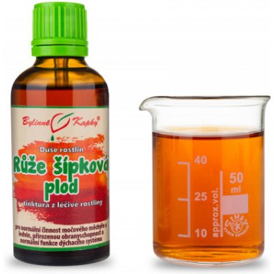 Růže šípková šípek kapky Duše rostlin tinktura 50 ml