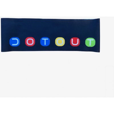 Dotout Flag headband black-multicolor