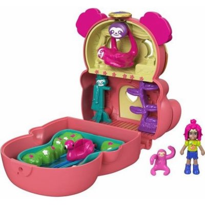 Mattel Polly Pocket pudřenka s překvapením Lenochod – Hledejceny.cz