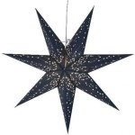 STAR TRADING Závěsná svítící hvězda Galaxy 60 cm modrá barva papír – Sleviste.cz