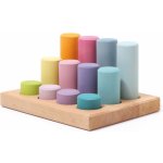 Grimm's Malé pastelové válečky s podložkou – Zboží Dáma