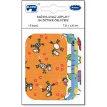 Nažehlovací záplaty s potiskem malé 10 ks - koníci oranžoví + mix – Hledejceny.cz