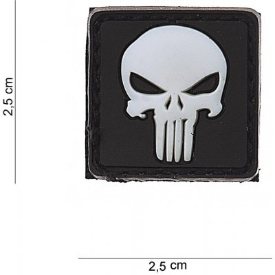 FOSCO - USA - V.O. Nášivka Punisher - VELCRO - 3D PVC – Zboží Dáma