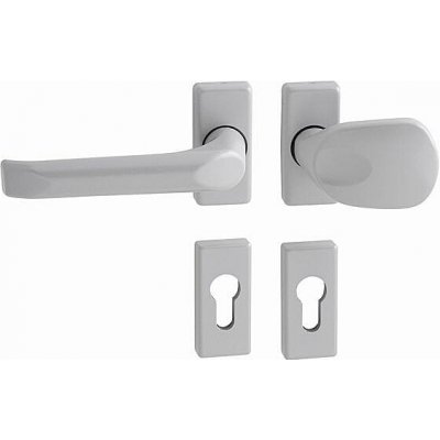 MP kování WA - FELIX - UR PZ madlo/klika Stříbrná – Sleviste.cz