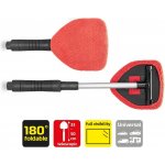 APA Teleskopická stěrka na odmlžení a čištění oken auta se škrabkou na led | Zboží Auto