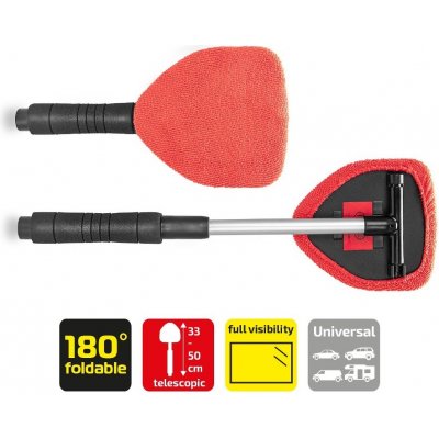 APA Teleskopická stěrka na odmlžení a čištění oken auta se škrabkou na led | Zboží Auto