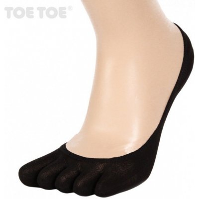ToeToe TOE BALERINA nízké prstové ponožky černá – Zboží Mobilmania