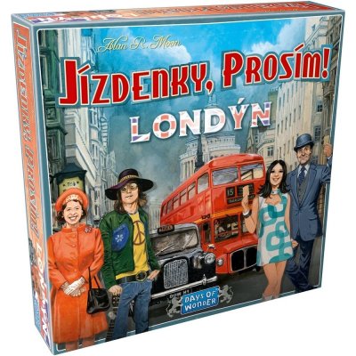 Asmodee Jízdenky, prosím! Londýn – Hledejceny.cz