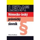 Německo-český právnický slovník - Horálková Milena