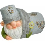 PROGARDEN Zahradní dekorace květináč trpaslík 30 x 20 x 21 cm pravá ruka KO-795250790prav – Sleviste.cz
