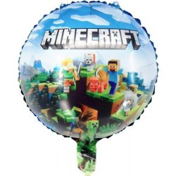 Cakesicq Fóliový balónek Minecraft 46cm