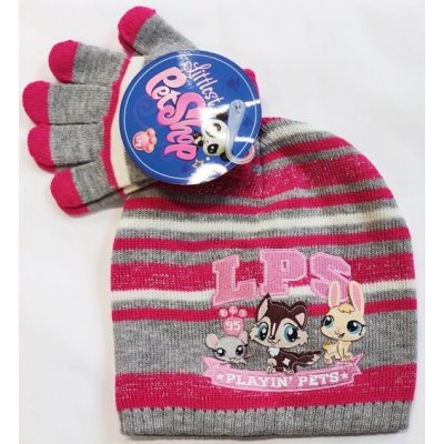 Sun City čepice rukavice Littlest Pet Shop LPS šedá – Sleviste.cz