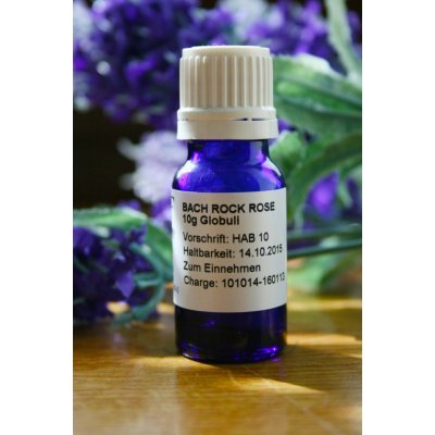 Bachovy květové esence Rock Rose Globuli 10 g – Hledejceny.cz