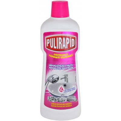 Pulirapid Aceto čistič na rez a vodní kámen růžový 500 ml – Zboží Mobilmania