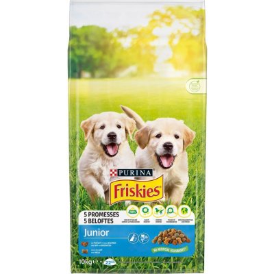 Purina Friskies Junior s kuřecím a zeleninou 2 x 10 kg