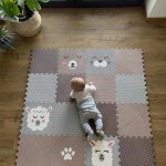 Vylen Minideckfloor 16 dílů beránek lama tuleňéďa tlapka 0179 – Zboží Dáma