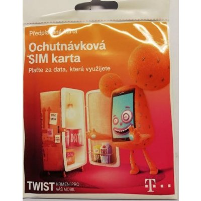 T-Mobile Předplacená Twist karta Ochutnávková SIM – Zboží Mobilmania