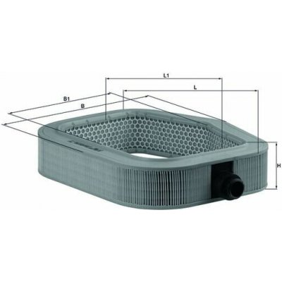 MAHLE ORIGINAL Vzduchový filtr LX990 – Hledejceny.cz