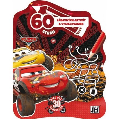 Jiri Models 60 stran zábavních aktivit Cars 21,6 × 26,4cm – Hledejceny.cz