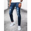 Pánské džíny pánské džínové kalhoty UX3916 Tmavě modré