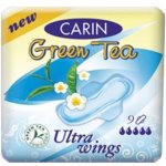 Carin Ultra Wings Green Tea hygienické vložky 9 ks – Zboží Dáma