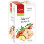 Apotheke Zázvor a rakytník 20 x 2 g – Zbozi.Blesk.cz