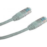 Datacom 1529 patch UTP CAT5E, 2m, šedý – Zboží Mobilmania