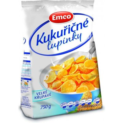 Emco kukuřičné lupínky 750 g – Sleviste.cz