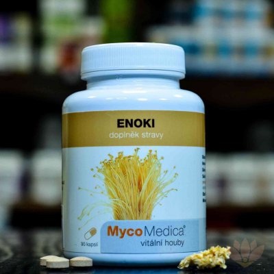 MycoMedica Enoki PRO 90 kapslí – Hledejceny.cz