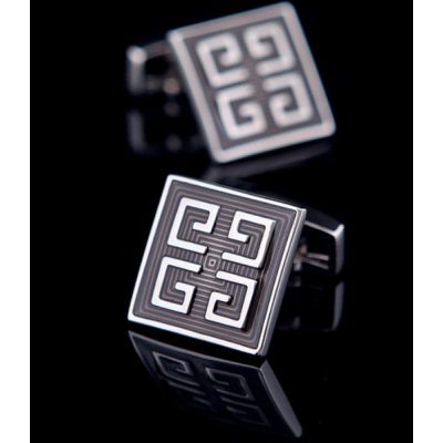 Amparo Miranda manžetové knoflíčky Ornament Cross – Zboží Mobilmania