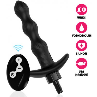 VšeNaSex Silikonový anální klystýr Wireless Auto-Spray Enema Cleaner – Sleviste.cz