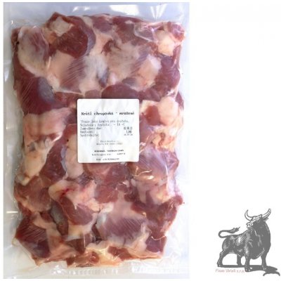 Maso Veleň Krůtí ořez s chrupavkou kusový 1 kg – Sleviste.cz