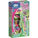 CLEMENTONI IDEA Kreativní sada pro výrobu per Wonderful Butterflies – Hledejceny.cz