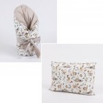 Tulimese Péřová zavinovačka lesní zvířátka – Zboží Dáma