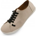 Barefoot NELL Women Leather Silver Grey – Sleviste.cz