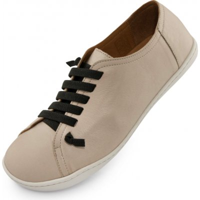 Barefoot NELL Women Leather Silver Grey – Sleviste.cz