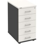 Hobis K 35 C N5 zásuvky napříč 60 cm antracit bílá – Hledejceny.cz