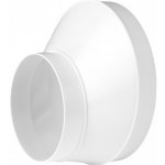 Ventishop KPV 150 x 100 vyosený plastový přechod pro kruhové potrubí – Sleviste.cz