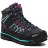 Dámské trekové boty CMP trekingová obuv Moon Mid Wmn Trekking Shoe Wp 31Q4796 Antracite/Acqua