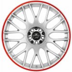 Barracuda KARIZZMA 7,5x17 5x100 ET35 Racing white trim red – Hledejceny.cz