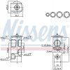 Klimatizace Expanzní ventil klimatizace NISSENS 999455
