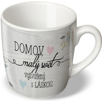 Nekupto Dárkový hrnek Domov malý svět Sladký domov 300 ml