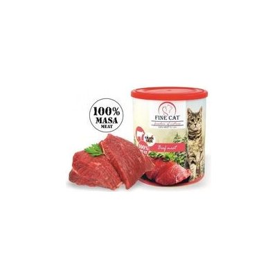 Fine cat FoN 100 % hovězí maso grain free 0,8 kg