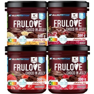 ALLNUTRITION FRULOVE Choco In Jelly 300 g Malina – Zboží Dáma