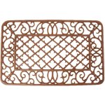 ESSCHERT DESIGN BEST FOR BOOTS litinová hranatá s ornamenty červeno-hnědá 66,5 x 42 cm – Hledejceny.cz