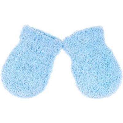 Zimní kojenecké termofroté rukavičky sv. modrá – Zboží Dáma